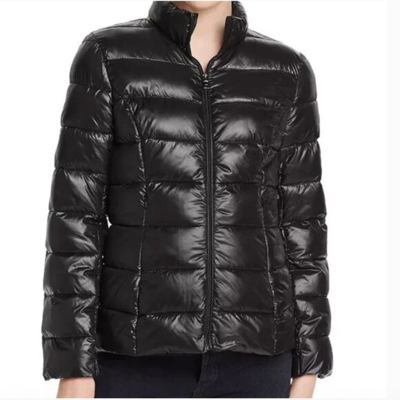 Aqua Jackets & Blazers - AQUA Packable Puffer Jacket